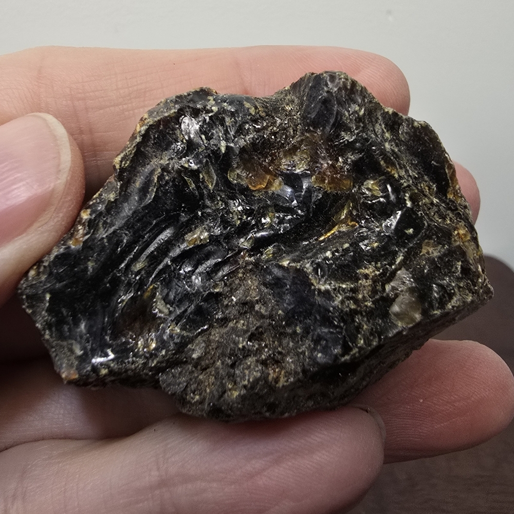 Amber Crystal Chunk